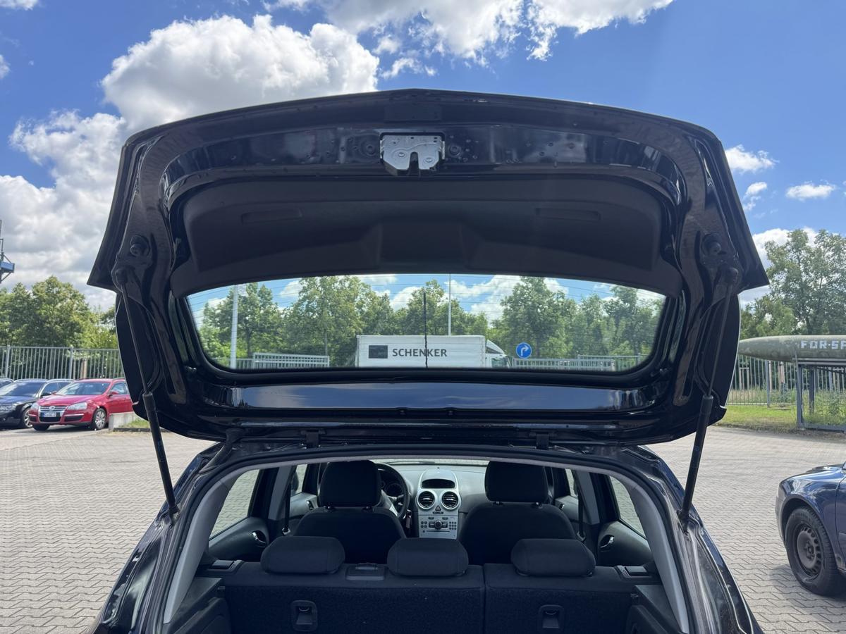Opel Corsa D original Heckklappe mit Heckscheibe 5-T&uuml;rer Z20R Saphirschwarz Metallic Bj.2008